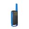 Motorola Solutions Two-Way Radio Black W/Blue Two-Pack T270 - alternate 2